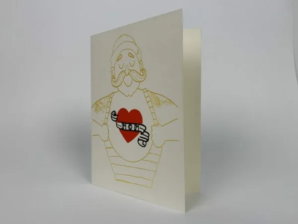Sailor Mom Tattoo Card - Image 2
